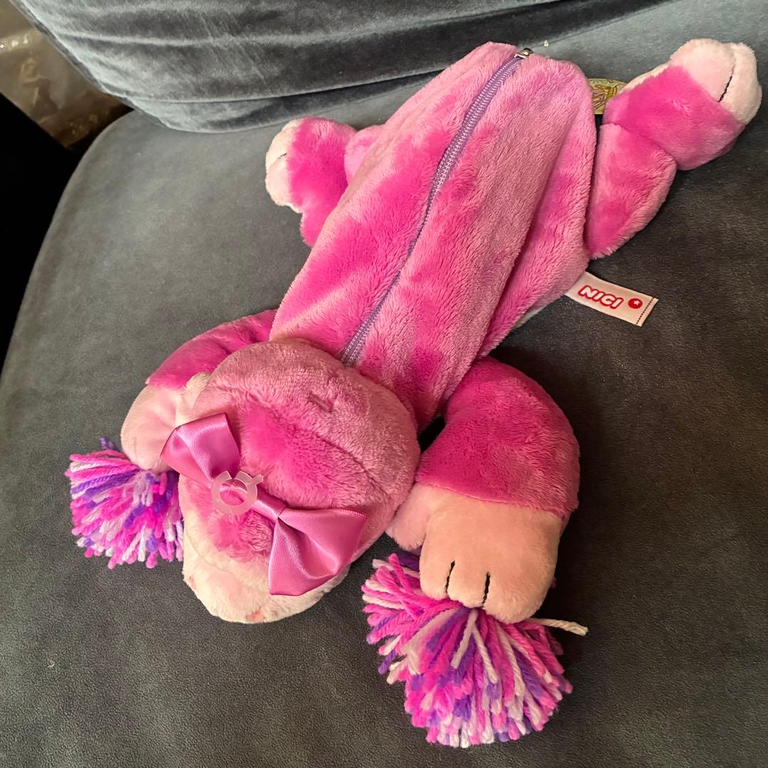 新品 nici ピンク ゴリラ ペンケース チアリーダー PLAZA プラザ