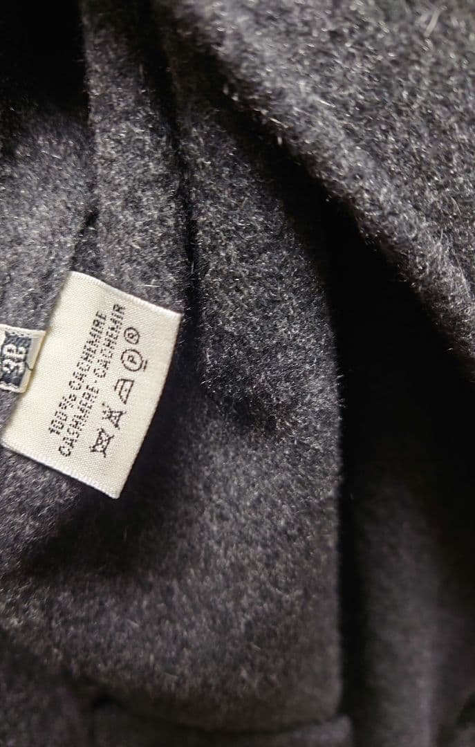 HERMES エルメス マルジェラ ストール付きコート