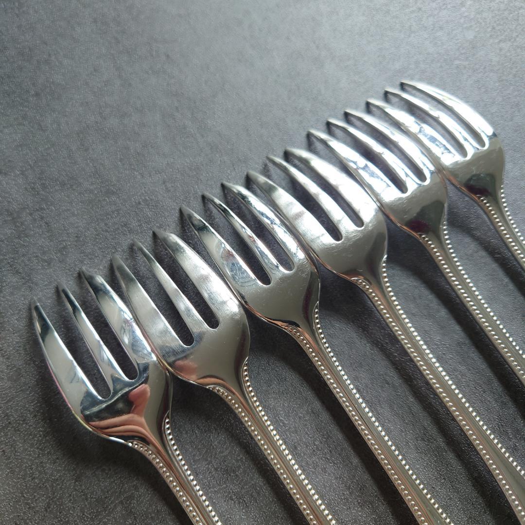 格安 クリストフル パール ケーキフォーク 12点