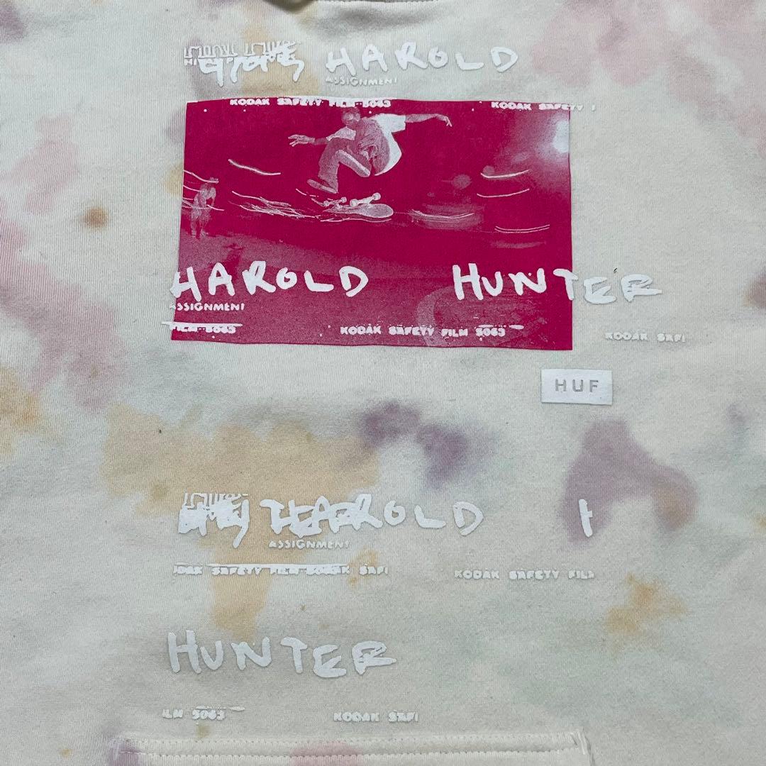 HUF ハフ　HAROLD HUNTER ハロルドハンター　スケートパーカー