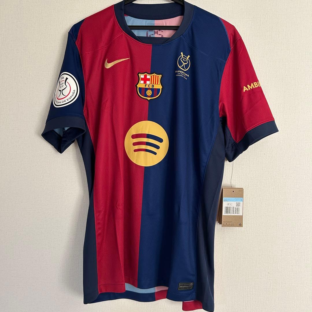 24-25 バルセロナ ハフィーニャ スーペルコパ 決勝仕様 ユニフォーム