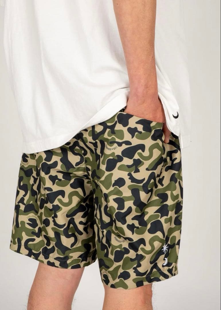 ルースイソンブラ カモ OAO CAMO PISTE SHORTS ピステ