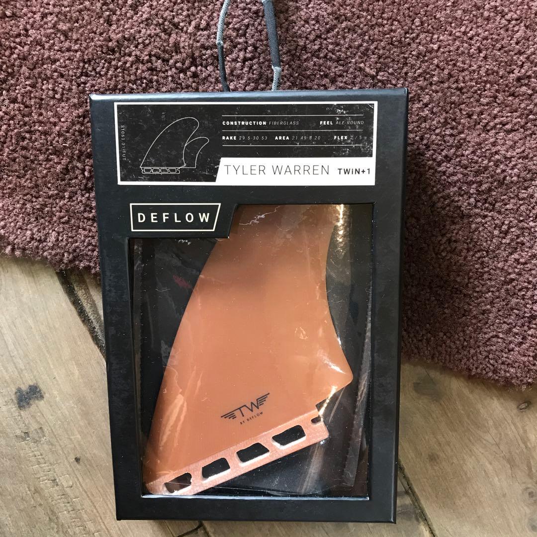 DEFLOW TYLER WARREN TWIN+1 フィン 定価19,800