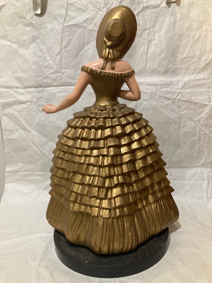 大きめ ヴィンテージ フィギュア 置物 バー 貴婦人 レディー 50年代？ 女性