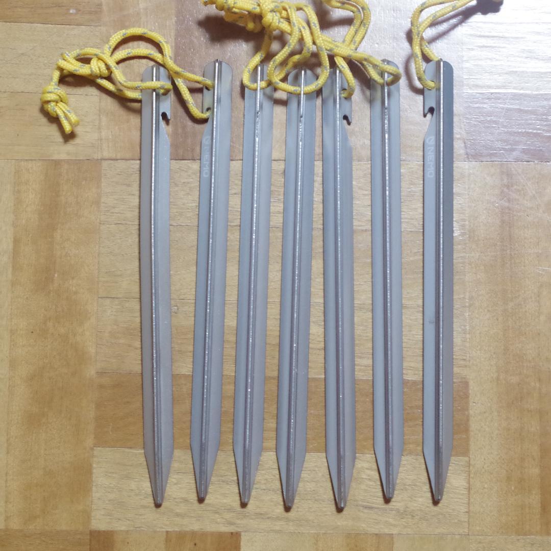 美品！NEMO！ATOM 2P！2人用 山岳テント おまけでグランドシート付き！