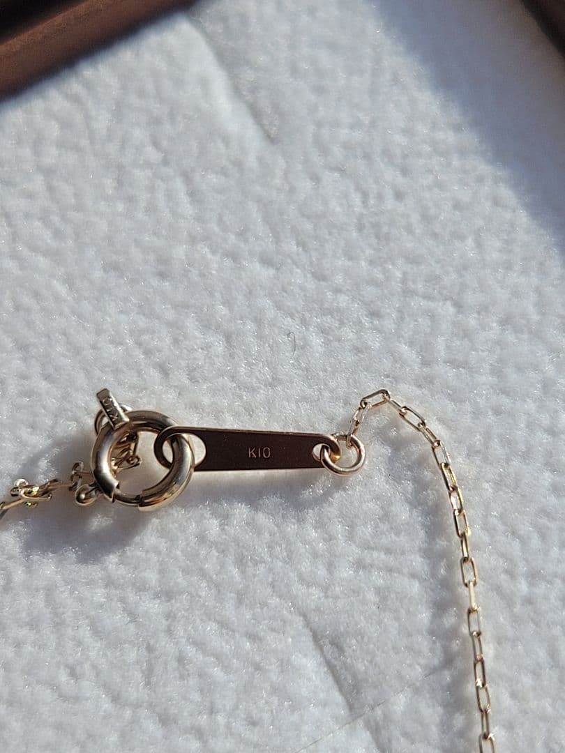 美品★Canal 4℃ K10 YG ブレスレット ダイヤモンド