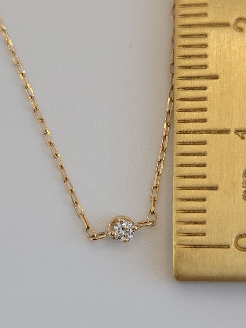 美品★Canal 4℃ K10 YG ブレスレット ダイヤモンド