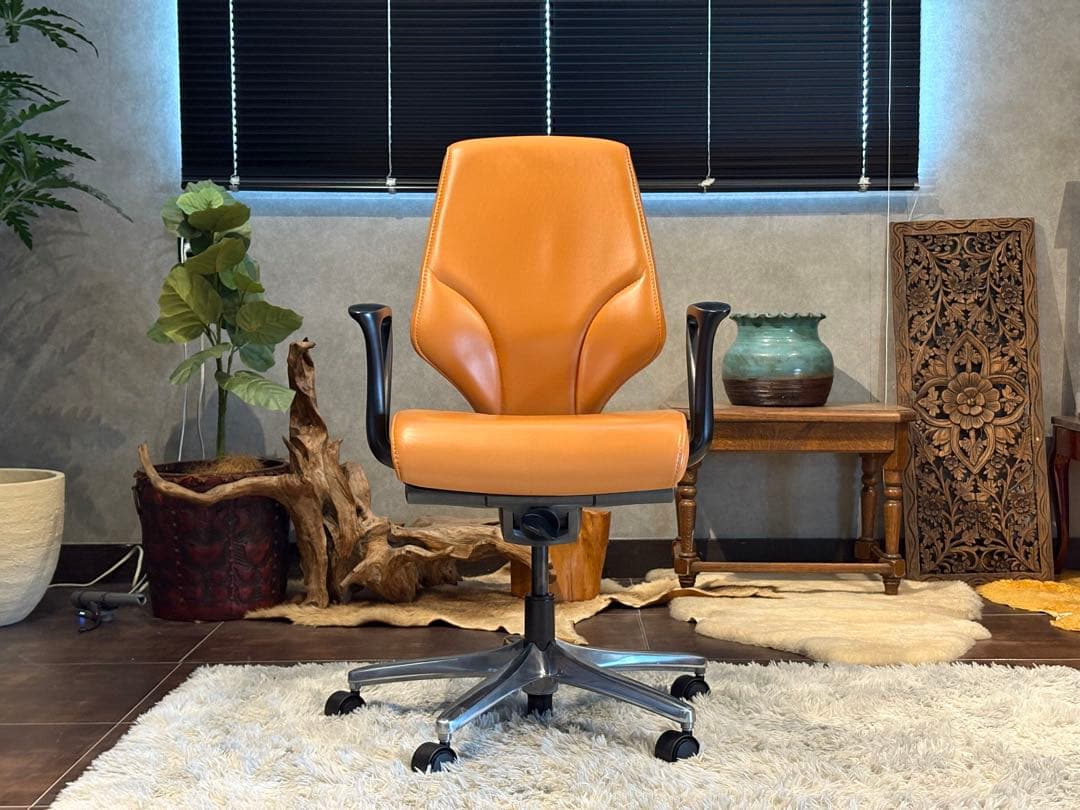 ③ジロフレックス 64 giroflex デスクチェア　ミッドセンチュリー IN