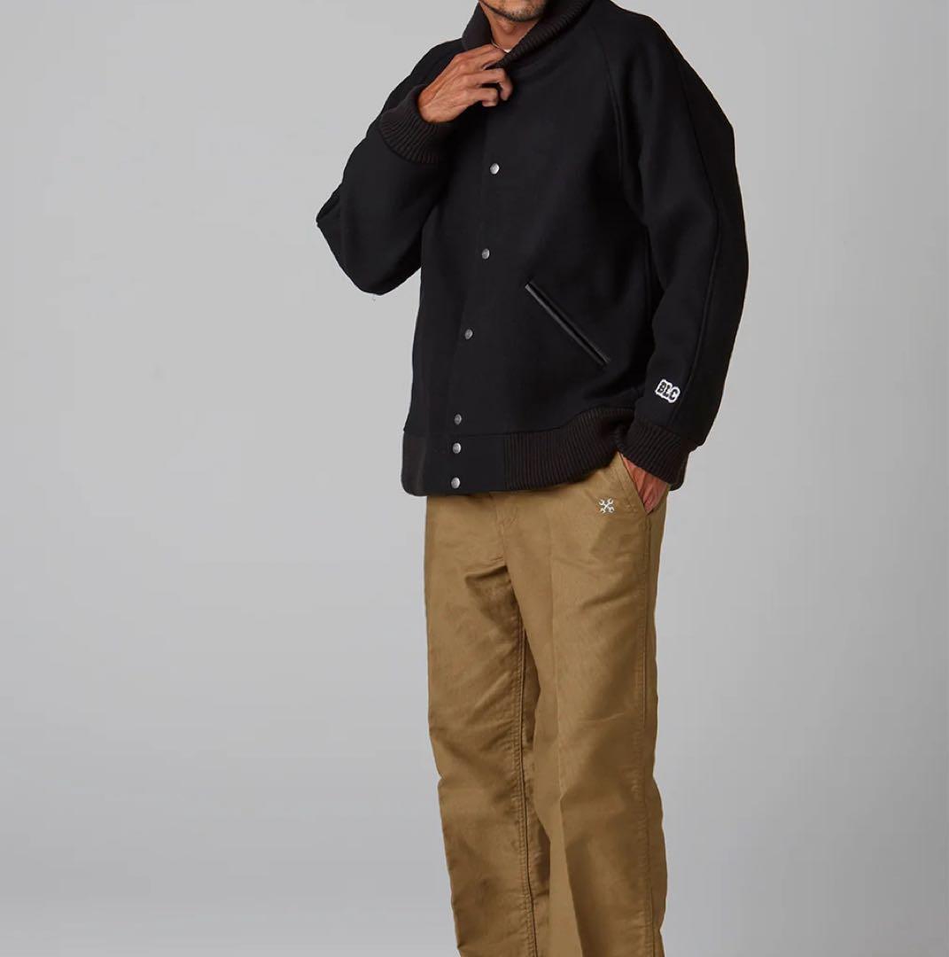 ブルコ　HEAVY MELTON PHARAOH COAT ブラックM