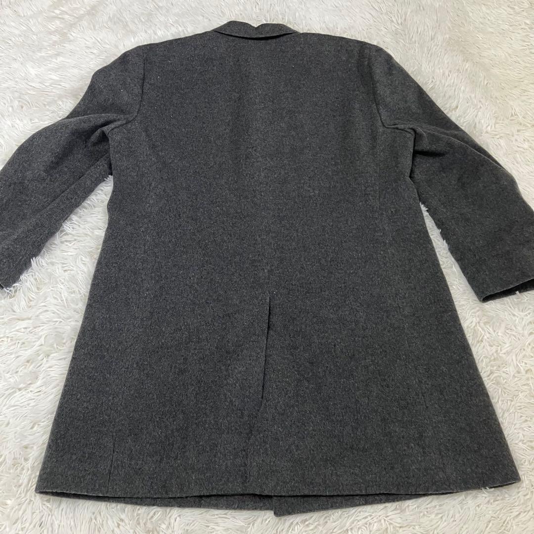 【美品】Aquascutum アクアスキュータム チェスターコートsizeＬ