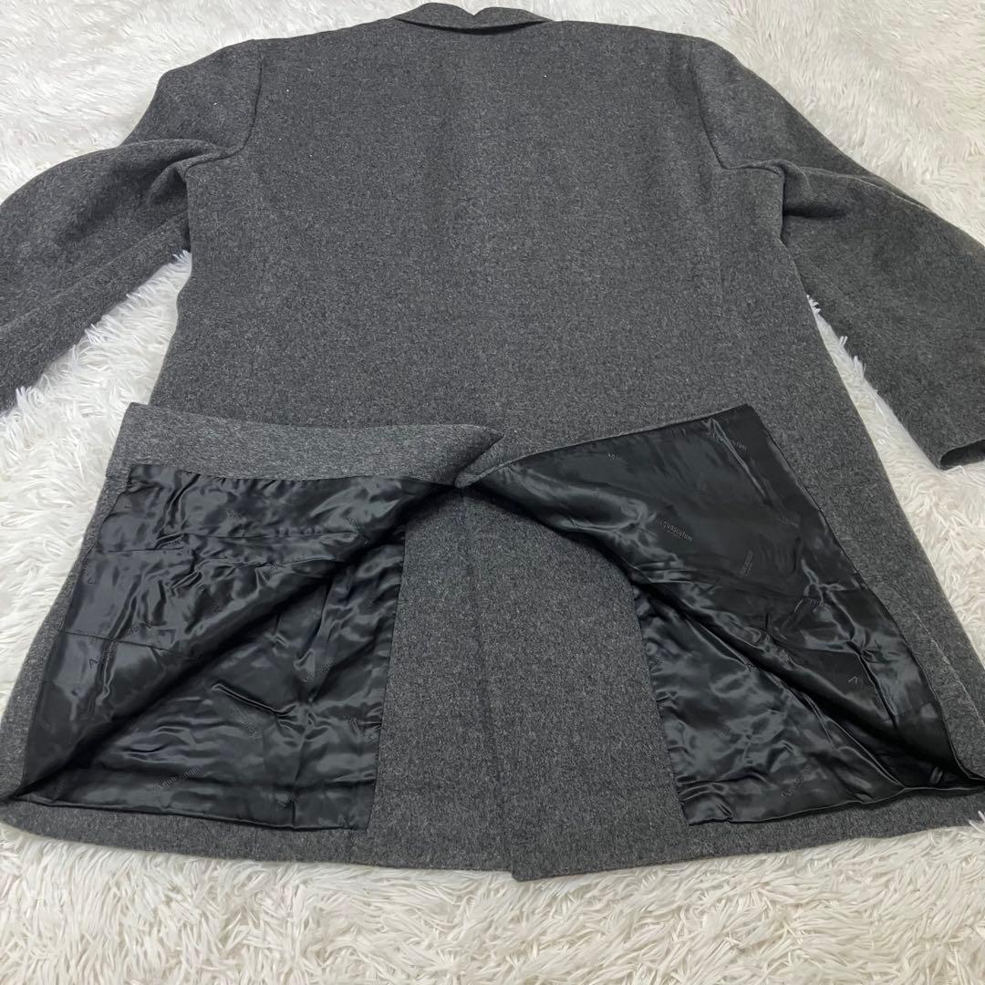 【美品】Aquascutum アクアスキュータム チェスターコートsizeＬ