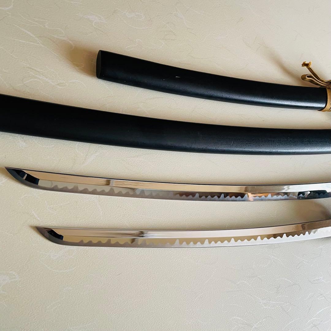 ま*さ様 模造刀 日本刀 武具 刀剣 のたれ刃紋 居合刀