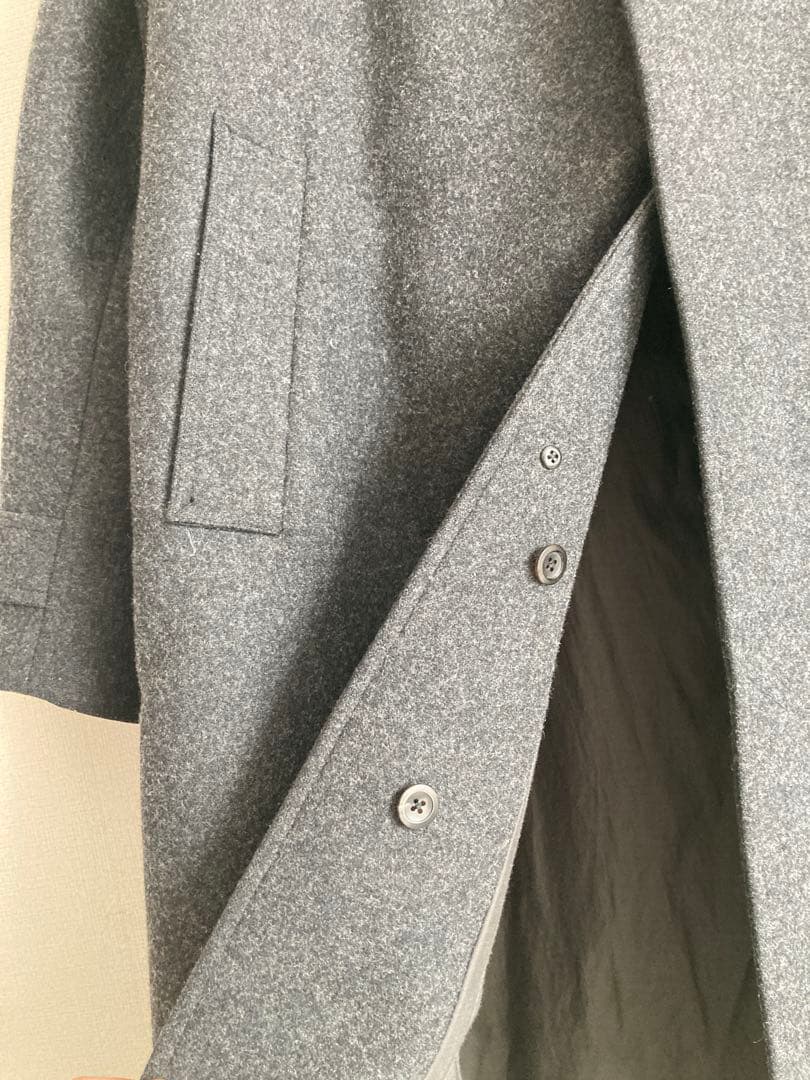 steven alan スティーブンアラン チャコール XL バルカラーコート