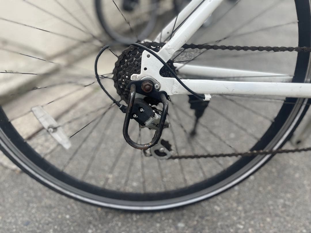 DESTINO クロスバイク ホワイト 700C オートライト DESTINO BCD2363299265