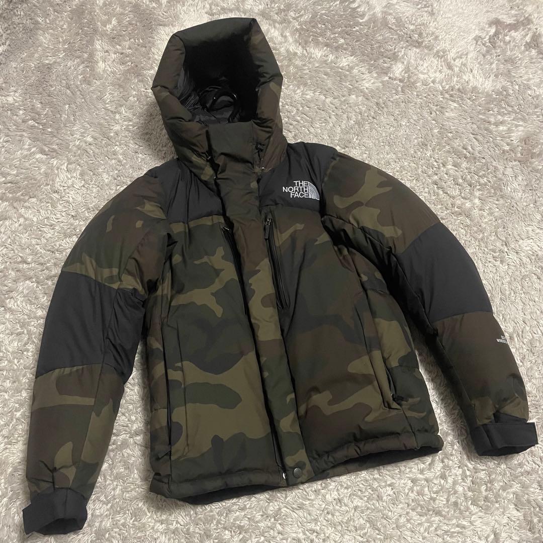 極美品 ノースフェイス バルトロライトジャケット 迷彩 ND91720 M