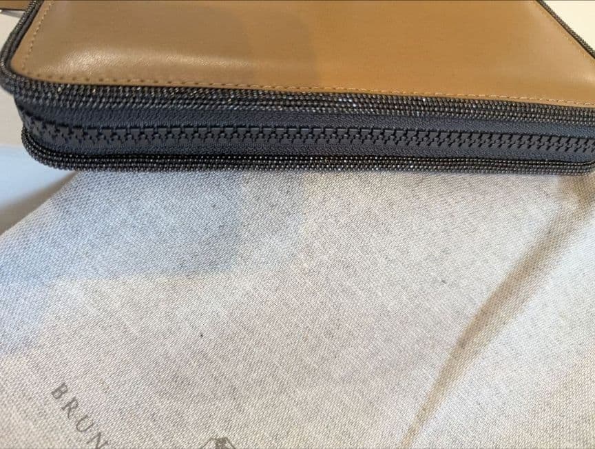 ブルネロクチネリ ✦ レザー 長財布 ブラウン