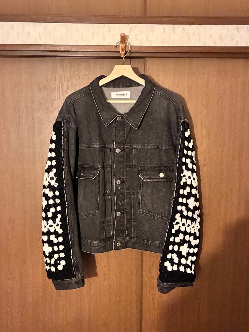 CROCHET DENIM BLOUSON(size3) 〜1/31出品