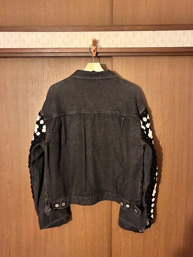CROCHET DENIM BLOUSON(size3) 〜1/31出品