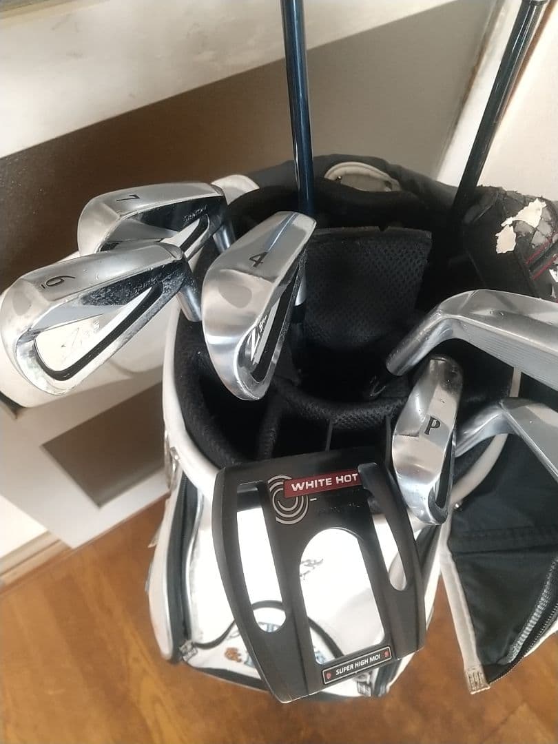 ゴルフクラブ10本+おまけキャディバッグ☆Z545／オデッセイ センチュリー他