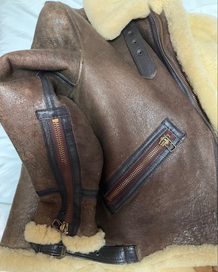 年末限定割引 Avirex B9 JACKETアヴィレックス　ムートンジャケット