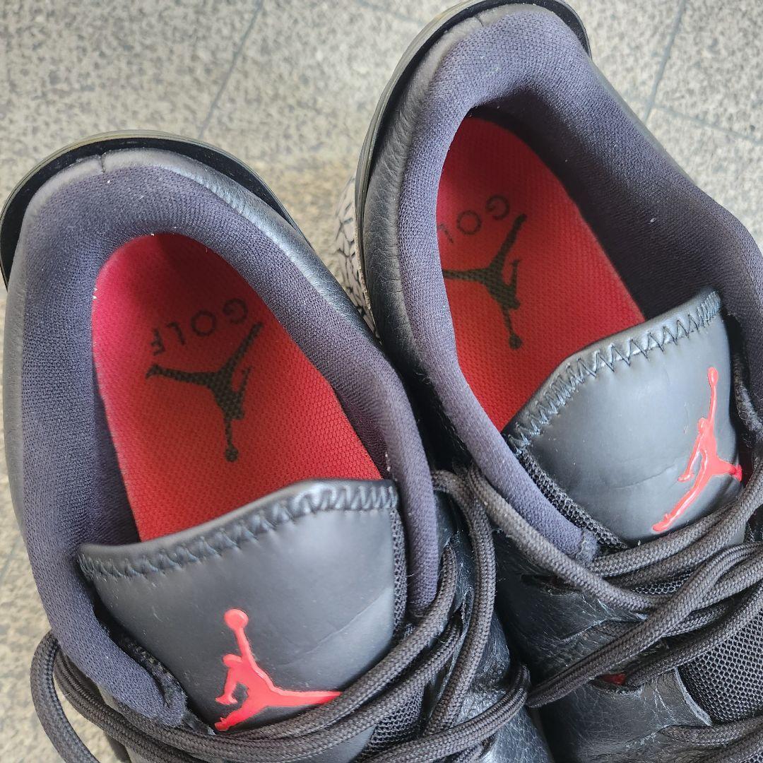 NIKE JORDAN ジョーダン ゴルフシューズ 28㎝ 黒 363