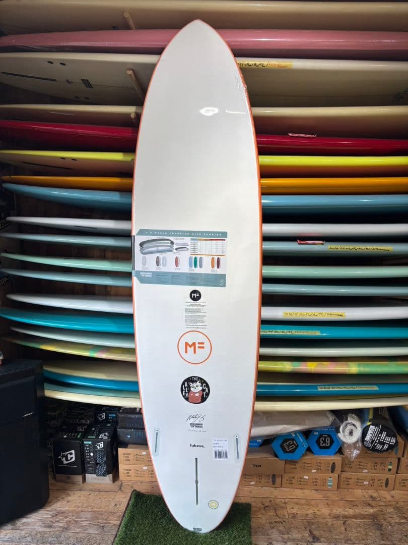 MFソフトボード アーリーキャット future fin ファンボード 7.6 - メルカリ