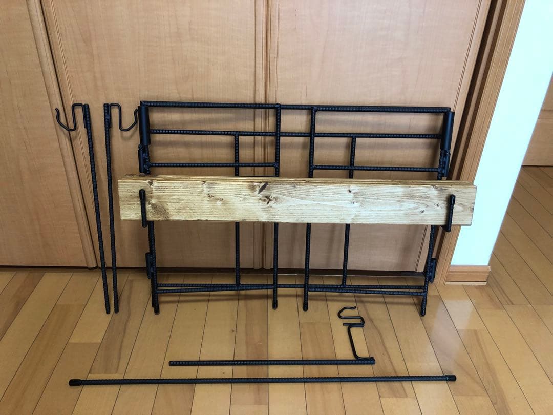 オルテガ柄アイアンテーブル　アイアンレッグ 【NO.21】