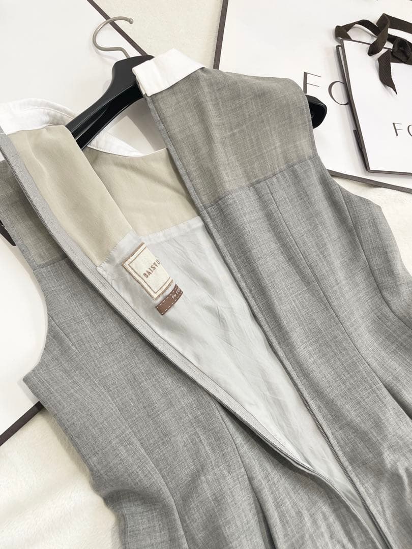 DAISY LIN FOXEY モンサンミッシェル　白襟　白衿　ワンピース