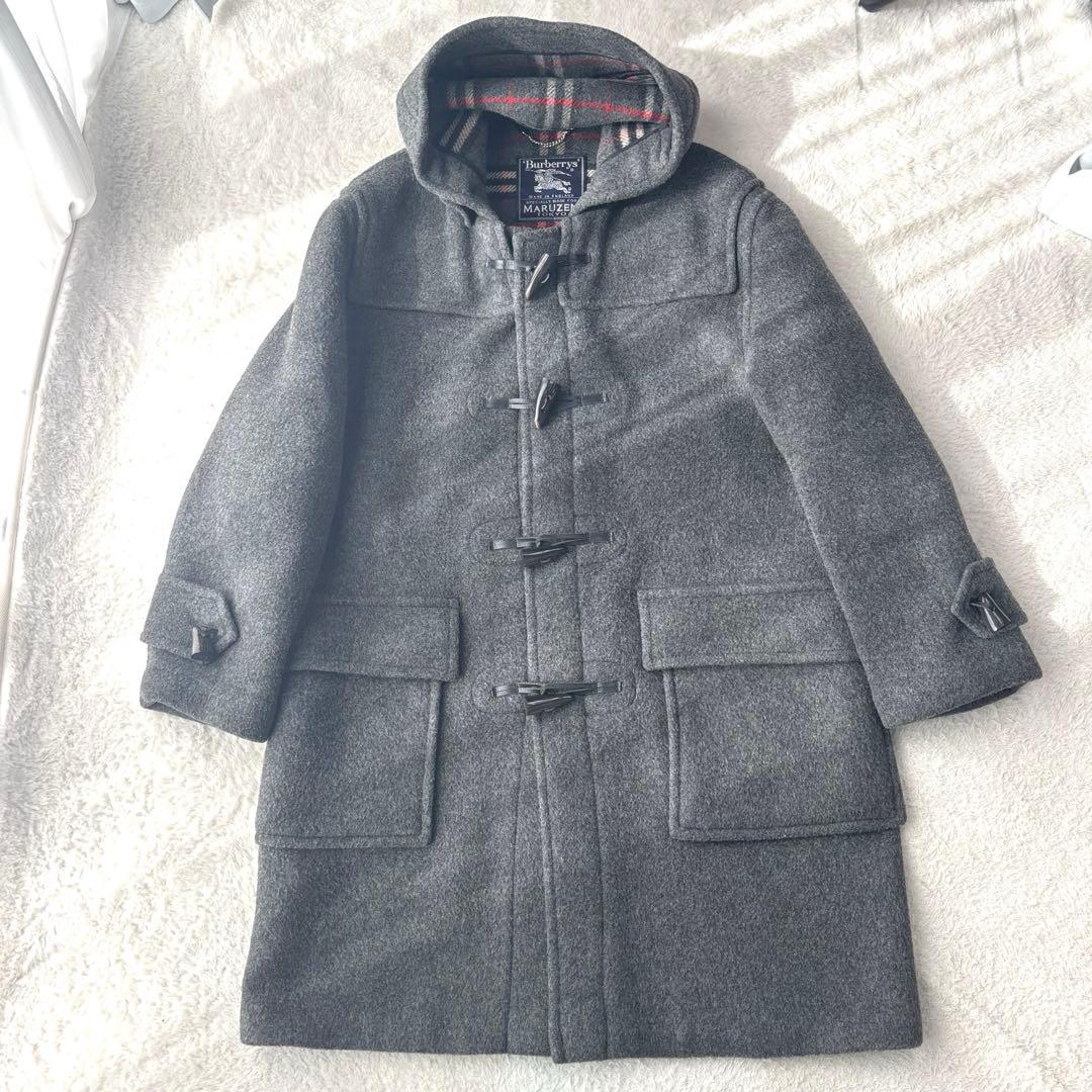ヴィンテージ バーバリー×MARUZEN 貴重綺麗め グレー ダッフルコート