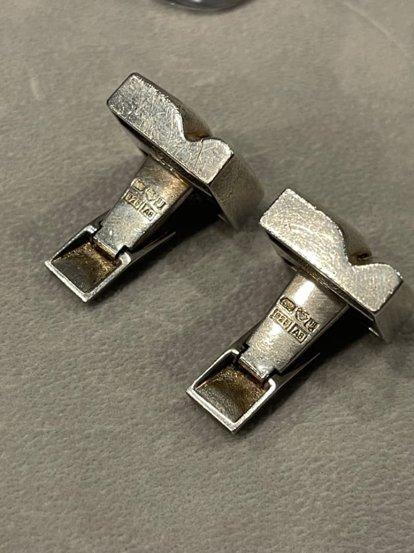 Lapponia Finland シルバー 925 カフリンクス Silver