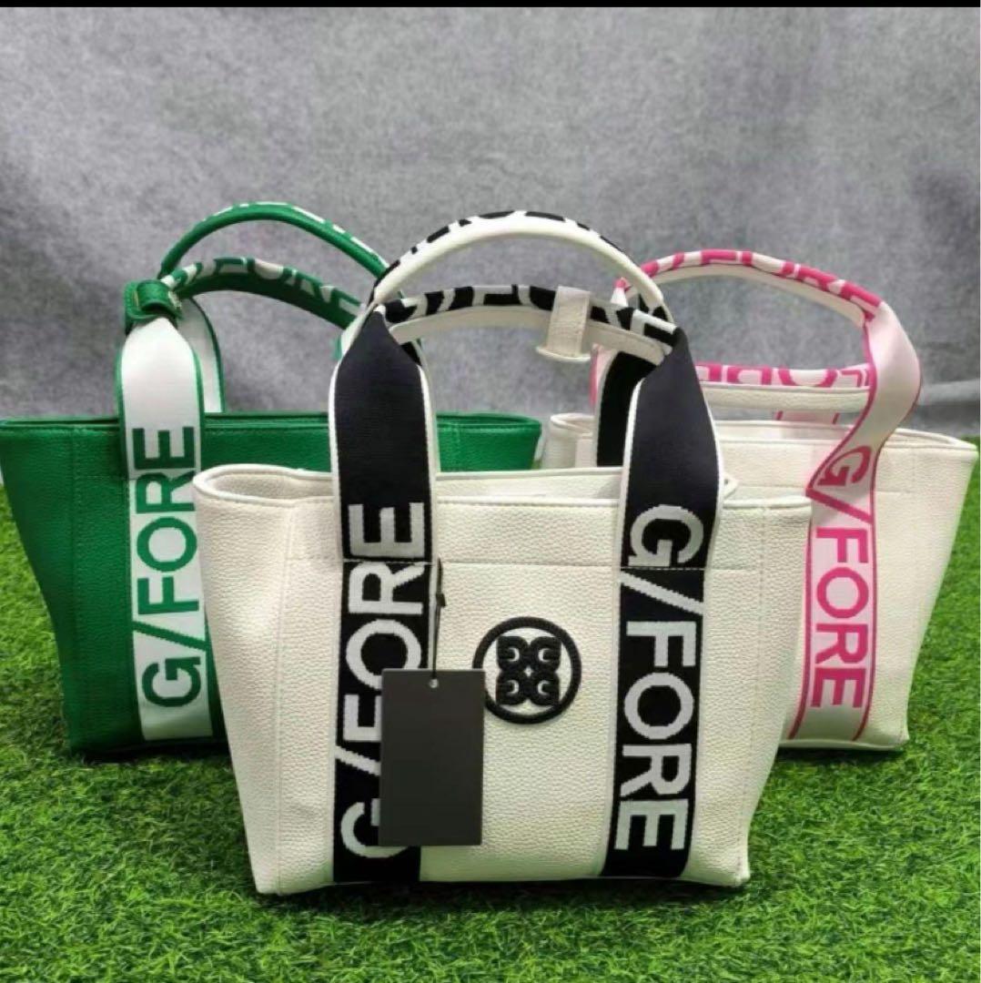 ジーフォア カートバック ホワイト＆ブラック038