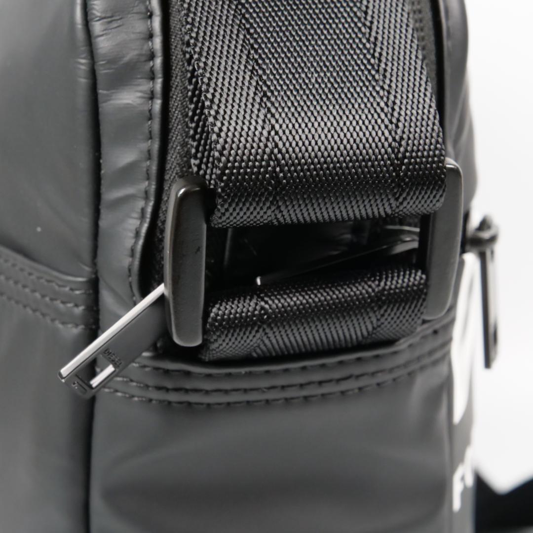 極美品✨ DIESEL ショルダーバッグ クロスボディバッグ ブラック