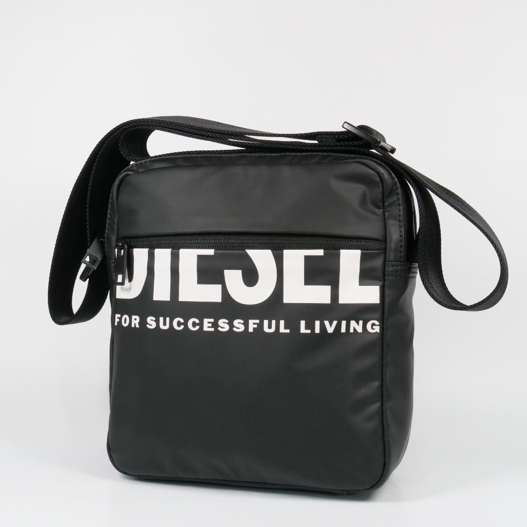 極美品✨ DIESEL ショルダーバッグ クロスボディバッグ ブラック