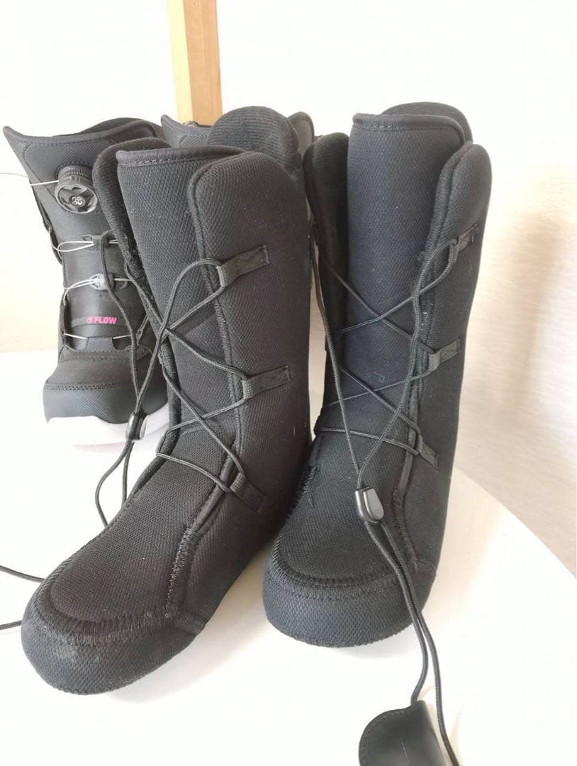 【美品】FLOW VEGA BOA レディース スノーボードブーツ 24.5cm
