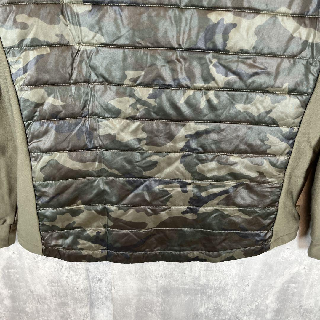 BEAMS GOLF ビームス ゴルフ 中綿 ジャケット カモフラ 切替 伸縮性