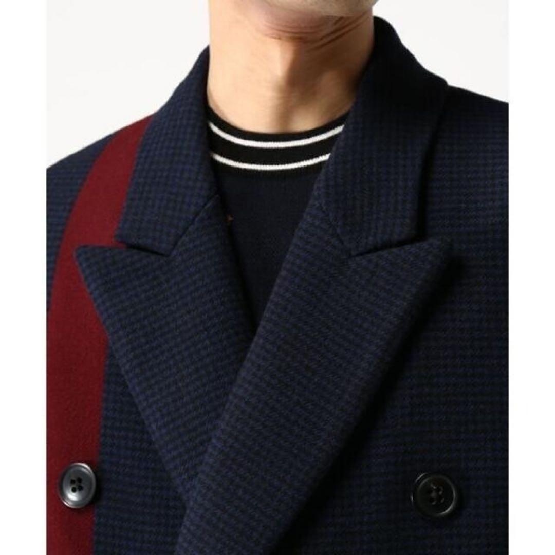 【名作】2016AW ポールスミス ハウンドトゥース ダブルチェスターコート