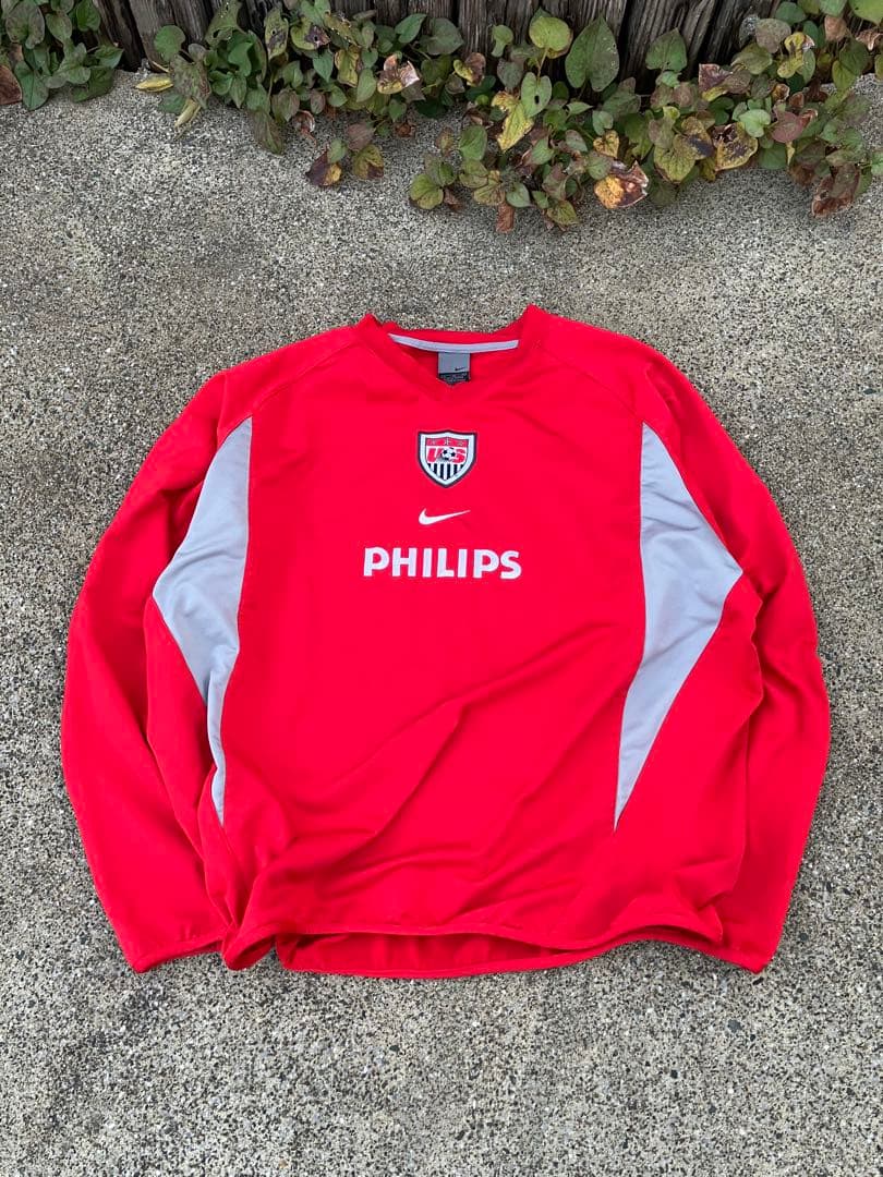 【美品】ナイキ×アメリ代表/スウェットシャツ/ジャージ/XL古着ビンテージ