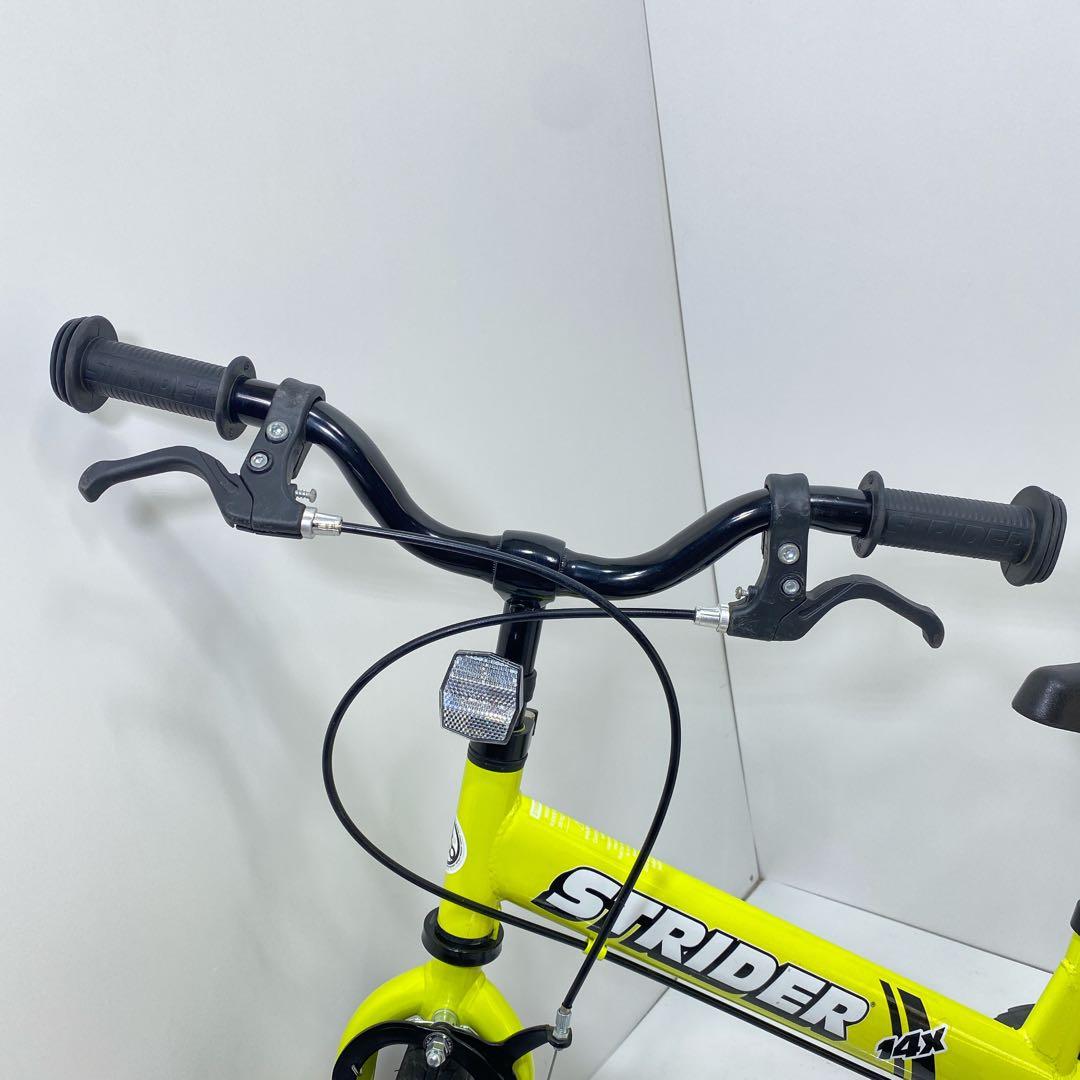 値下げ 良品 ストライダー14X ライムイエロー - メルカリ