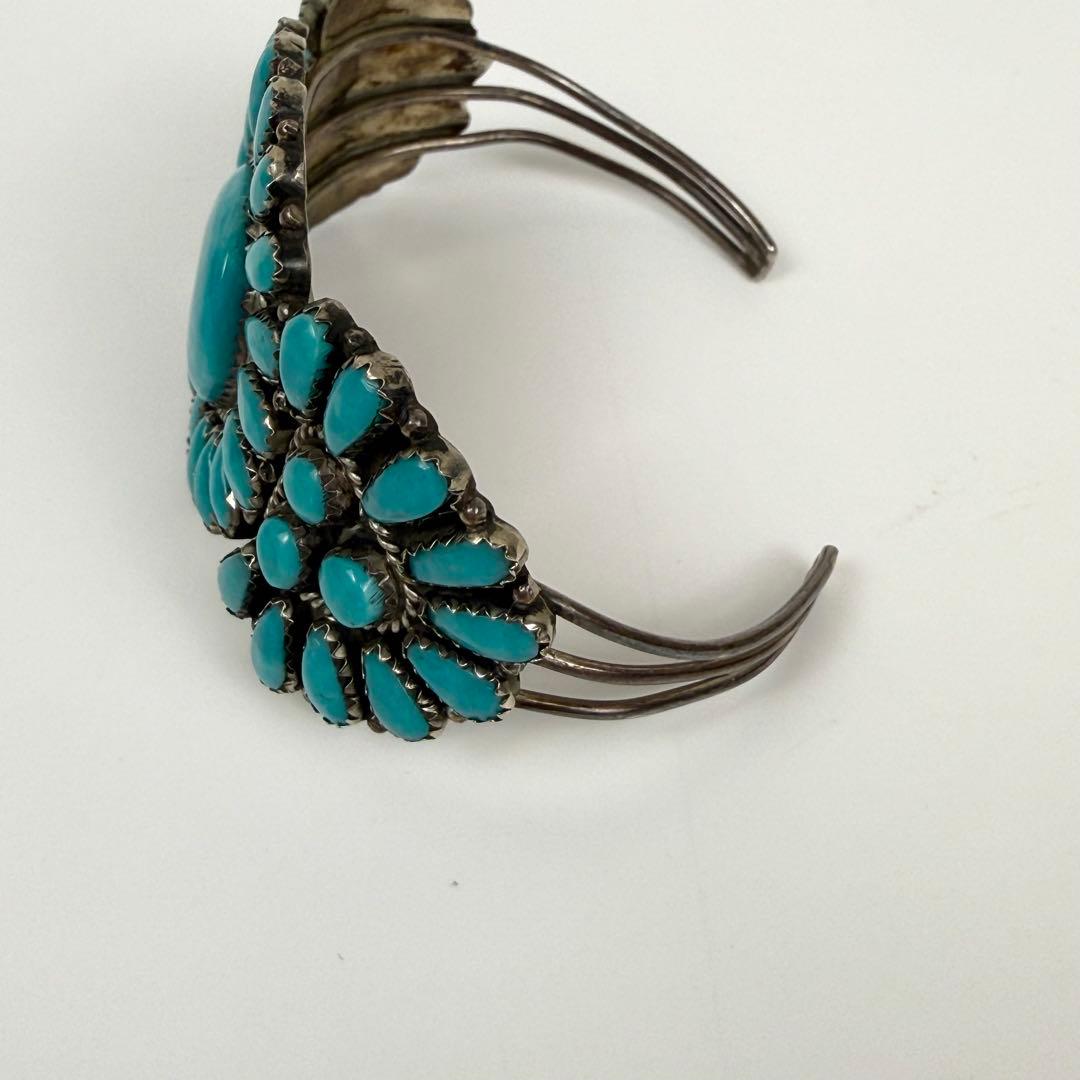 ヤマダ 様 専用 ZUNI ニードルポイント ターコイズシルバーバングル