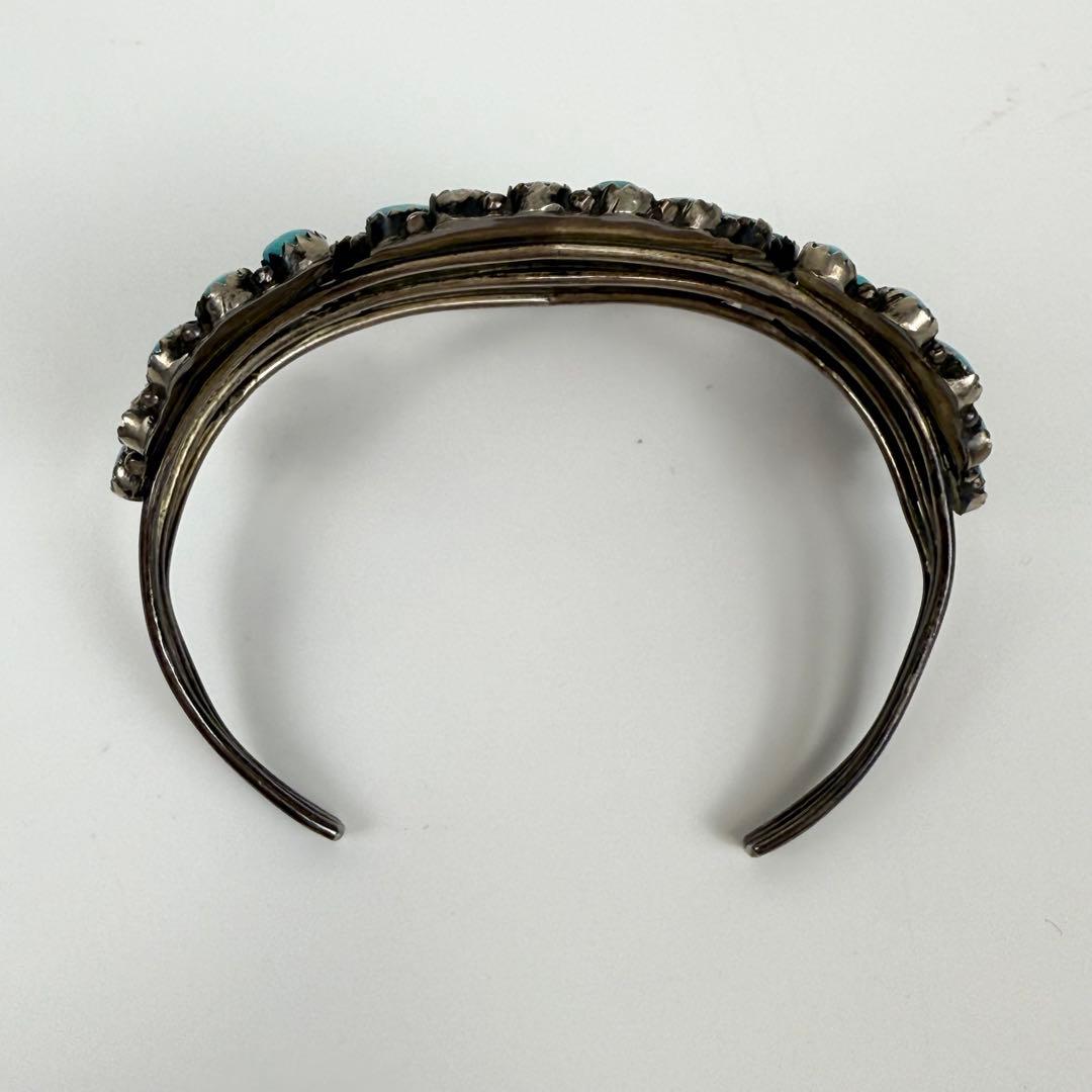 ヤマダ 様 専用 ZUNI ニードルポイント ターコイズシルバーバングル