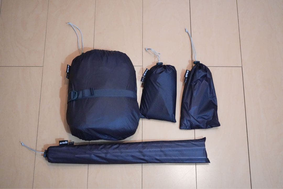 arata AX-130 日本製 山岳テント ULテント 1回使用済み 美品