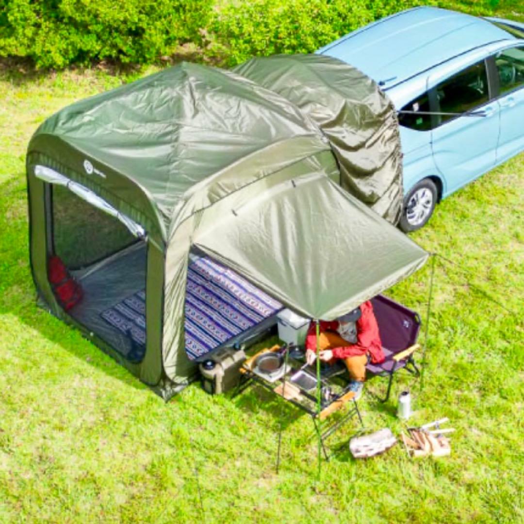 Carlock(カーロック)カーテント｜キャンプ 車中泊