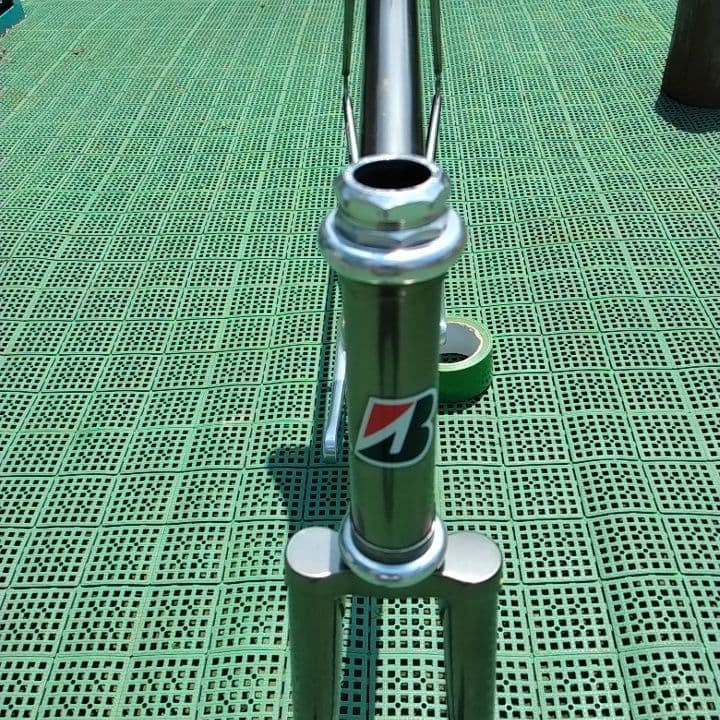 トラックレーサーフレーム アンカー競輪ピスト身長175センチ程度 皮輪行袋おまけ