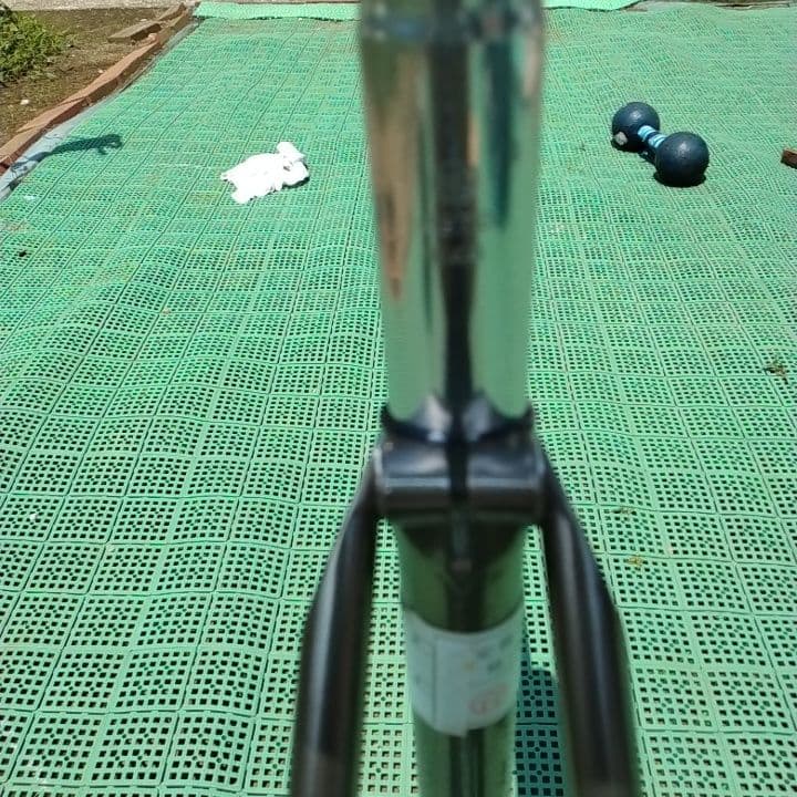 トラックレーサーフレーム アンカー競輪ピスト身長175センチ程度 皮輪行袋おまけ