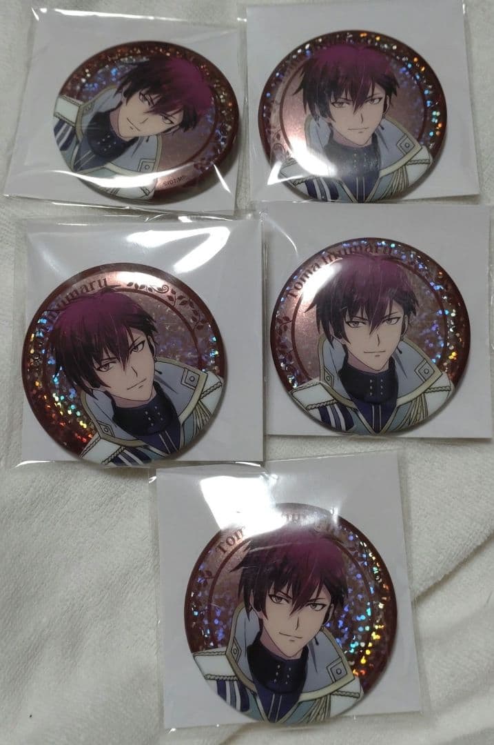 アイナナ ムビナナ 1周年記念 キラキラ缶バッジ ŹOOĻ 狗丸トウマ