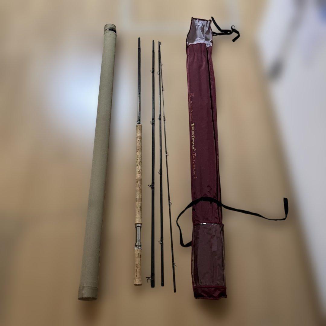 Tenyru K.Bullet DH1504 #10 フライロッド☆ケースと袋付