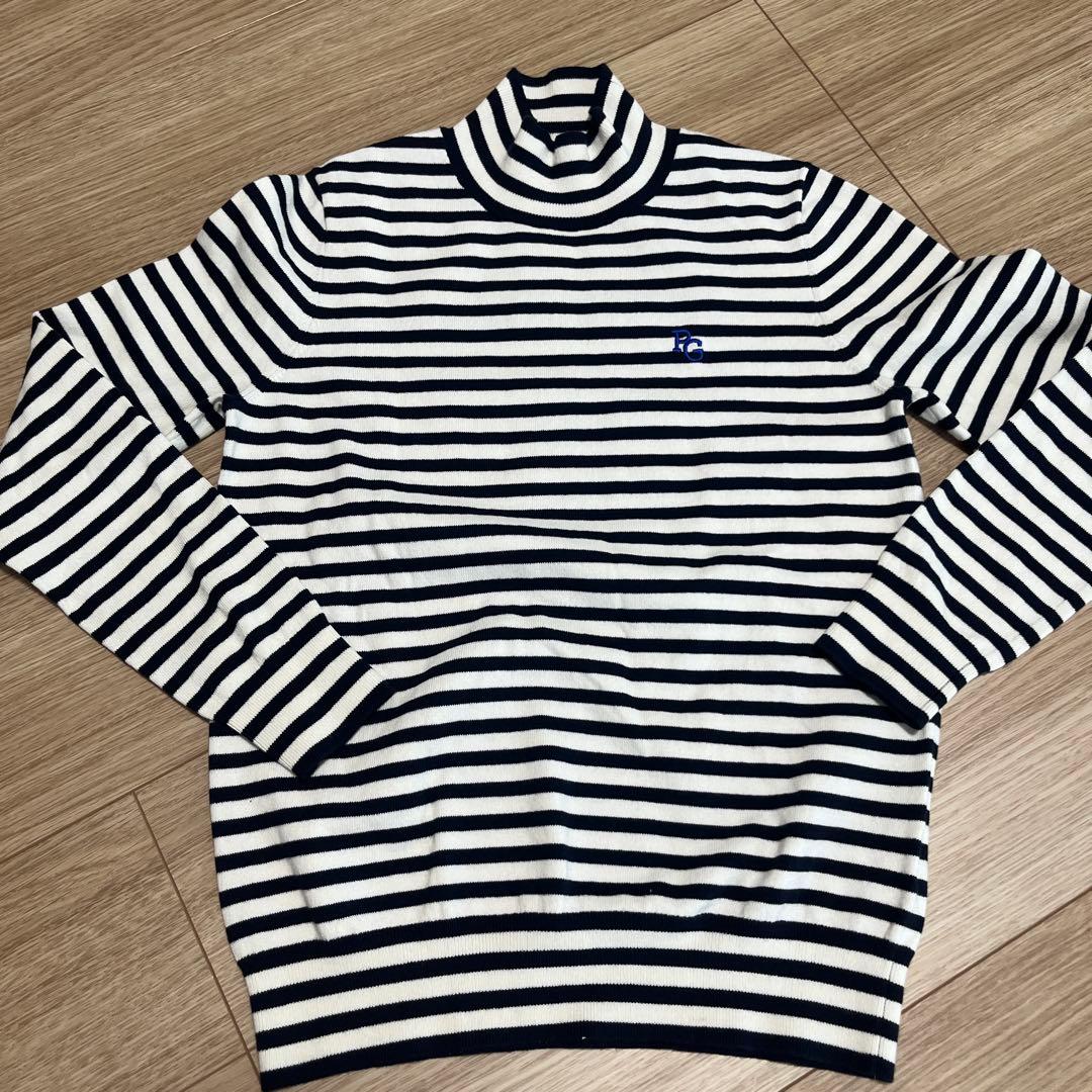 パーリーゲイツ　ゴルフ　ニット　ハイネック　モックネック