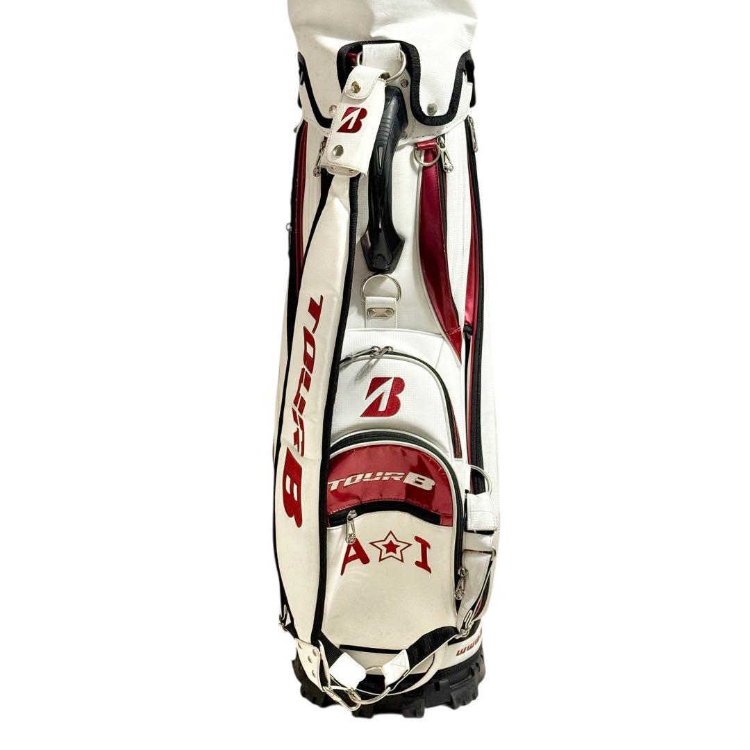 【希少・引退記念】宮里藍 BRIDGESTONE TOUR B キャディバッグ