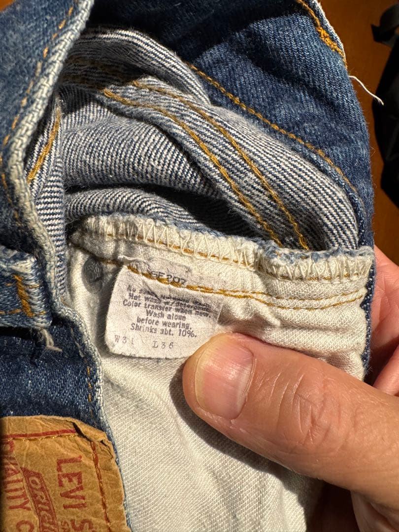 80s levi's 501 ハチマル W31 made in USA