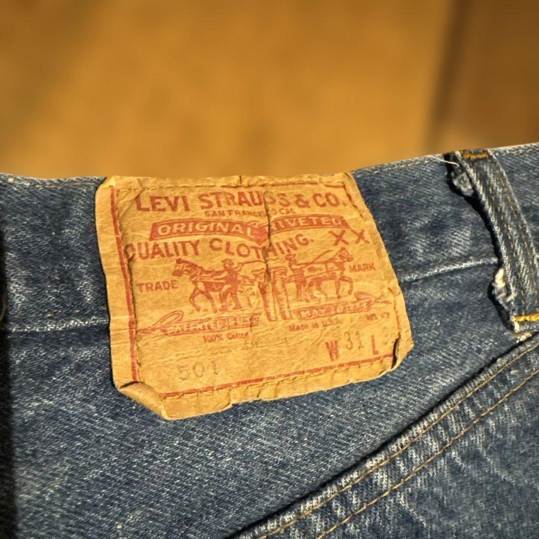 80s levi's 501 ハチマル W31 made in USA